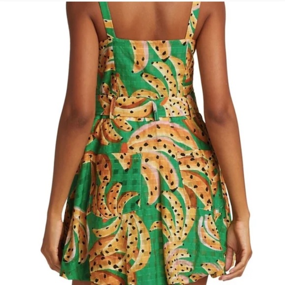 🍌 Farm Rio Raining Banana Mini Dress 🍌 - Picture 5 of 7